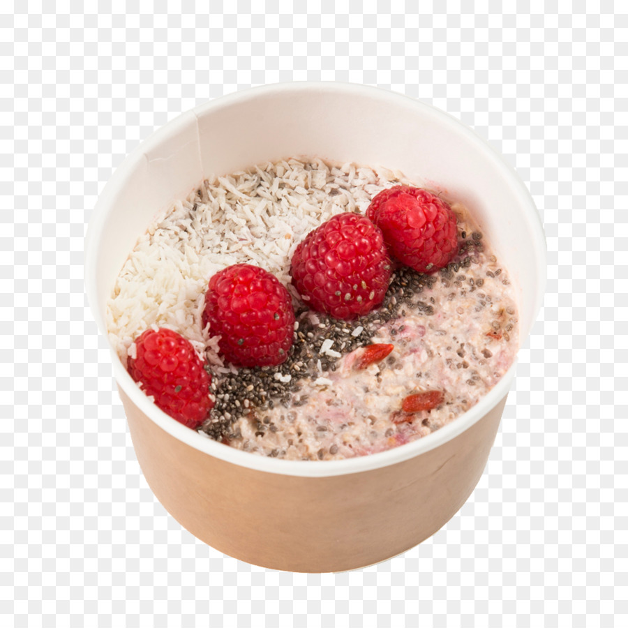 Frozen dessert Himbeer-Erdbeer-Pudding - Speck bap