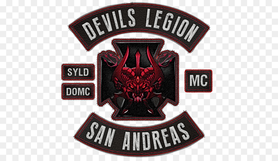 Diablos Motorrad-Club Gestickt patch Red Devils MC - Motorrad