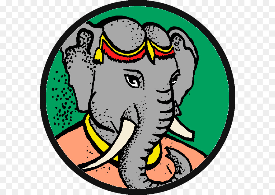 Elefante indiano Paud Cartoon Clip art - Il frisone