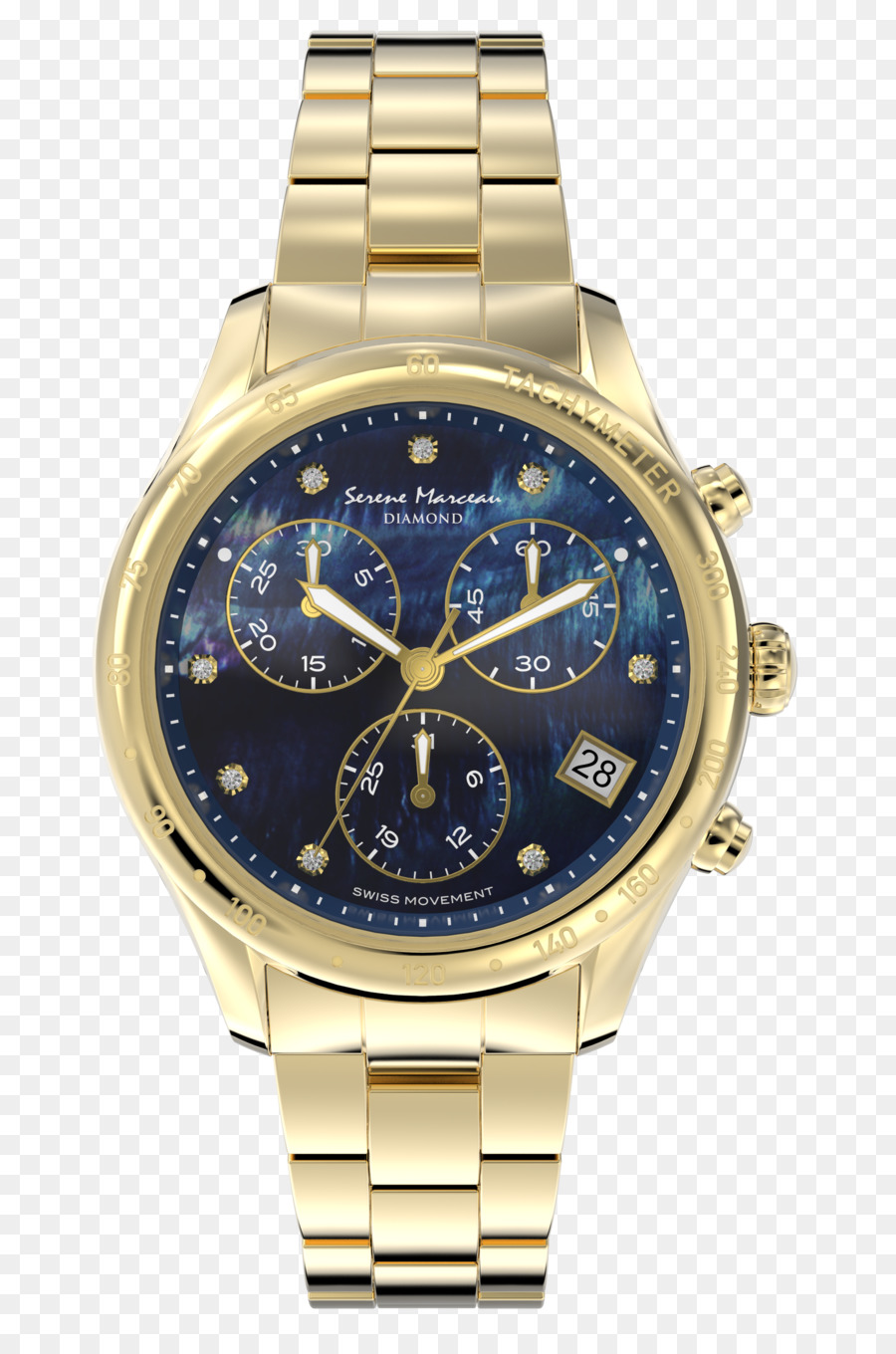 Uhr Schmuck Diamant Citizen Holdings Chronograph - Uhr