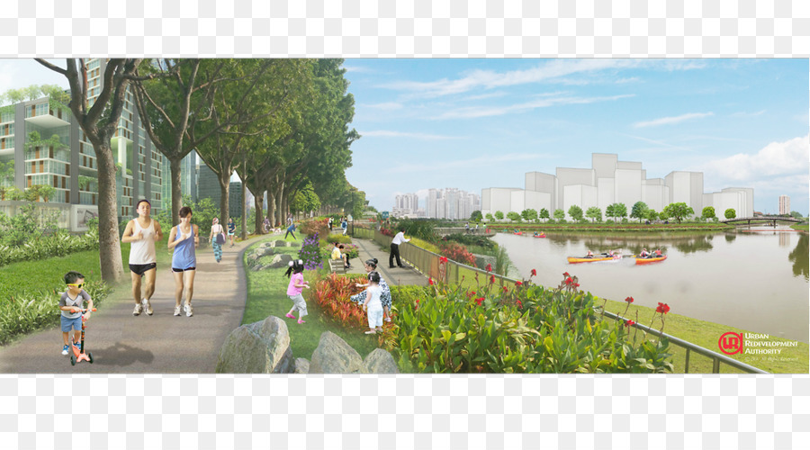 Carino, Riverside Park Bishan-Ang Mo Kio Parco Fiume Singapore River ringiovanimento - parco urbano