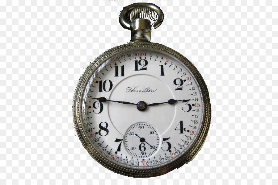 Schienenverkehr Pocket watch Uhr Silber Armband - Hamilton Watch Company