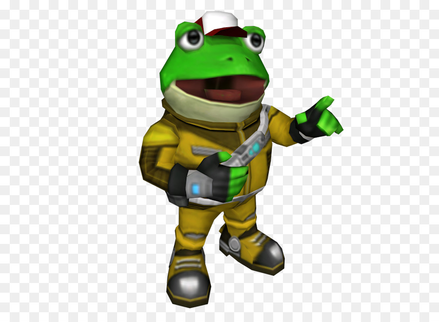Super Smash Bros. Brawl Star Fox Wii Slippy Toad Video-Spiel - Slippy Kröte