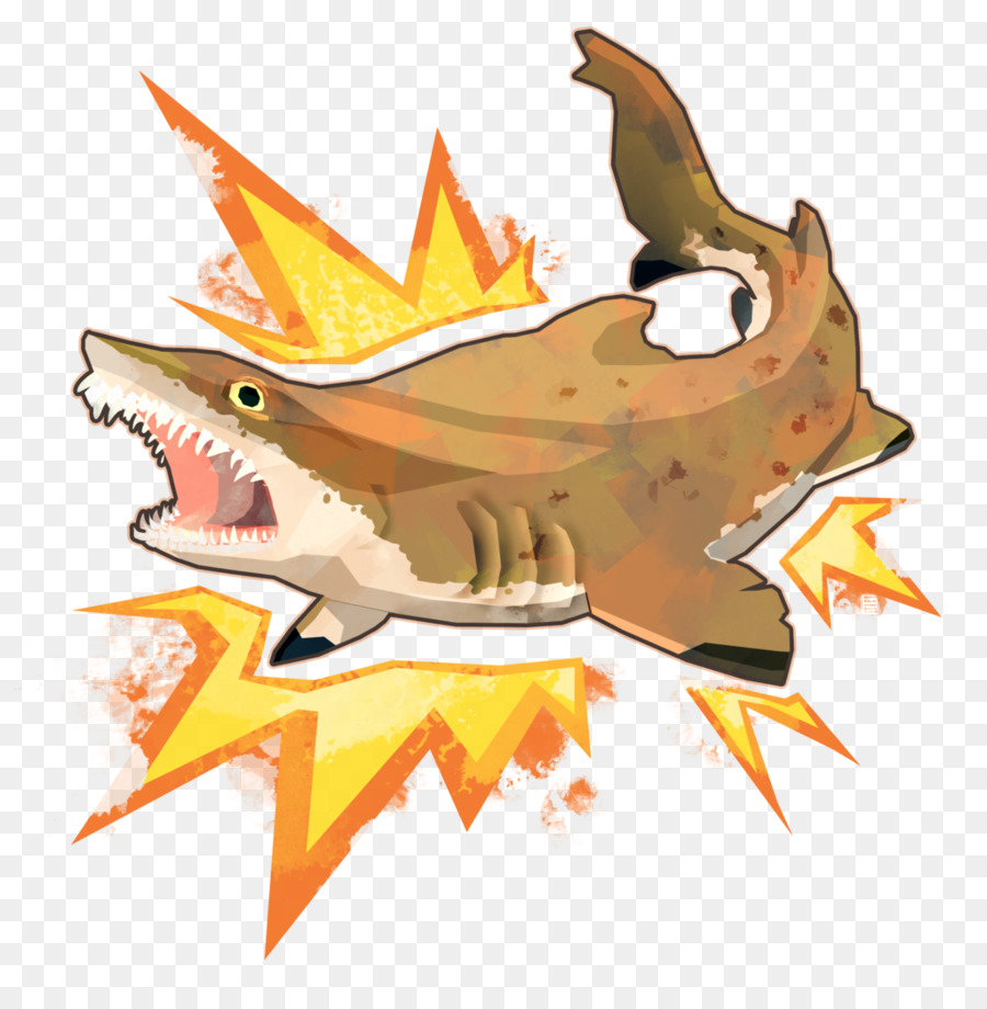 Hammerhead shark Great white shark - Hai