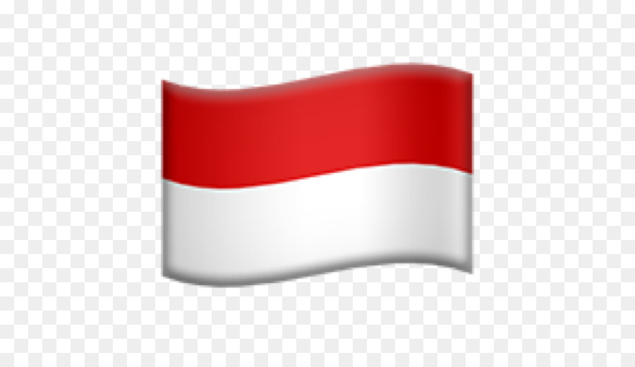 Emoji-Flagge von Indonesien Flagge von China - Finger Emoji