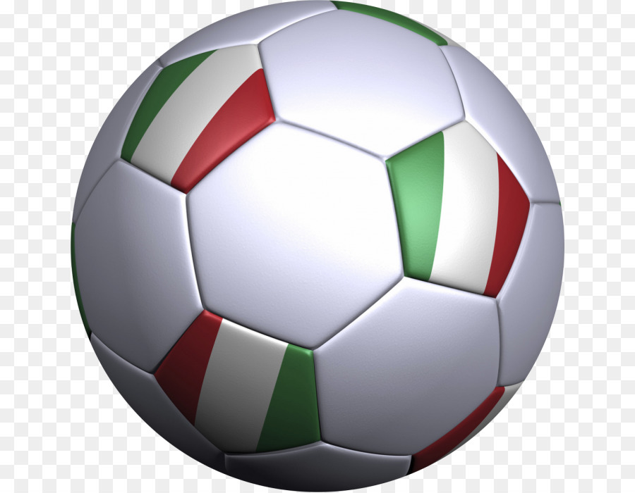 Fußball Flagge von Italien Aufkleber - ballon Fuß