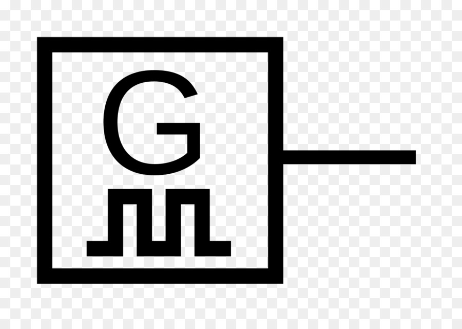 Elektronische symbol-Signal-generator Schaltplan-Funktion generator, Electric generator - Symbol