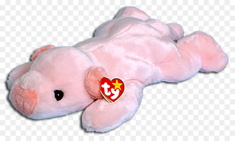 Maiale Farcito Animali E Peluche Squealer Beanie Babies Ty Inc. - maiale