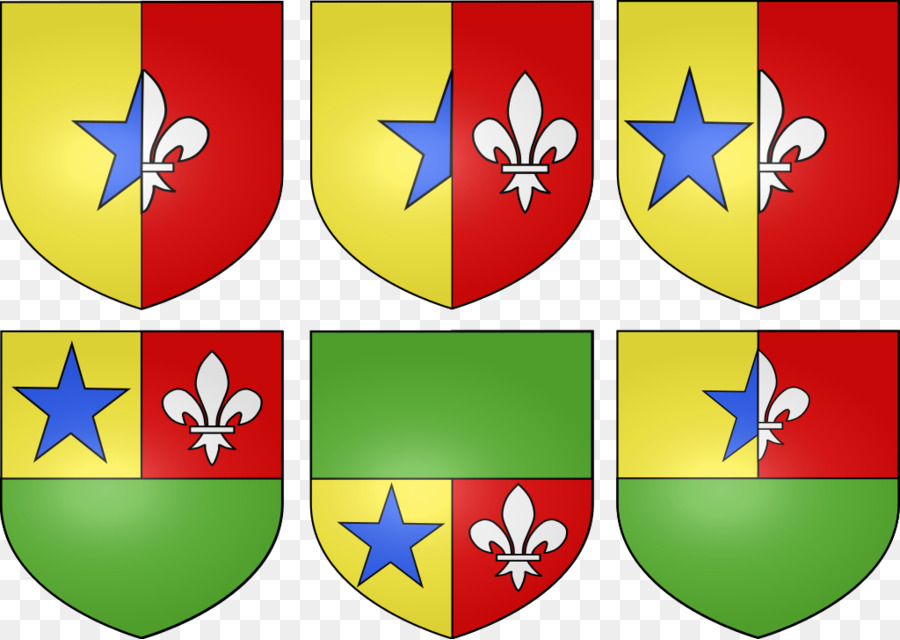 Wappen Heraldik Armas compuestas Wappen Rosette - partei
