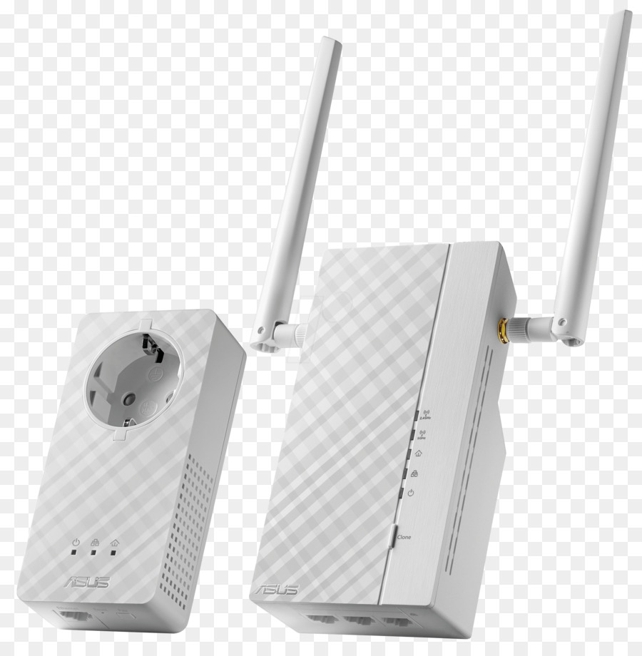 Power-line-communication Wireless repeater Asus PL-AC56 1200Mbps AV2 1200 WLAN-Powerline-Adapter Kit HomePlug IEEE 802.11 ac - andere