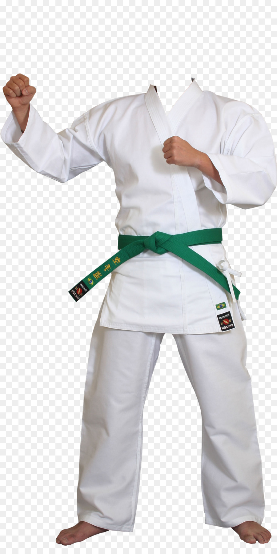 Dobok Karate Trang Thể Thao Đồng Phục - Võ karate