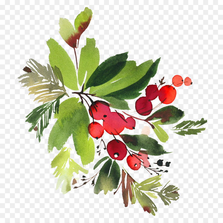 Christmas Tree Watercolor