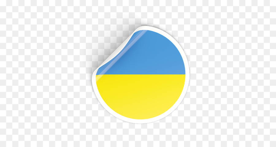 Bandiera dell'Ucraina Adesivo - bandiera