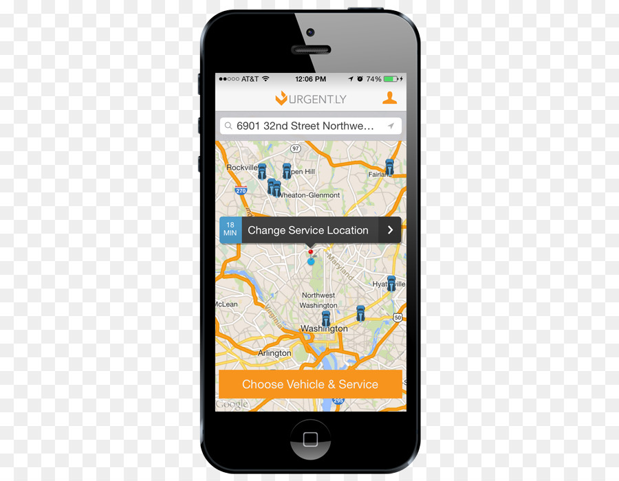 Responsive web design Web Entwicklung Mobile Handys, Handheld Geräte - taxi app