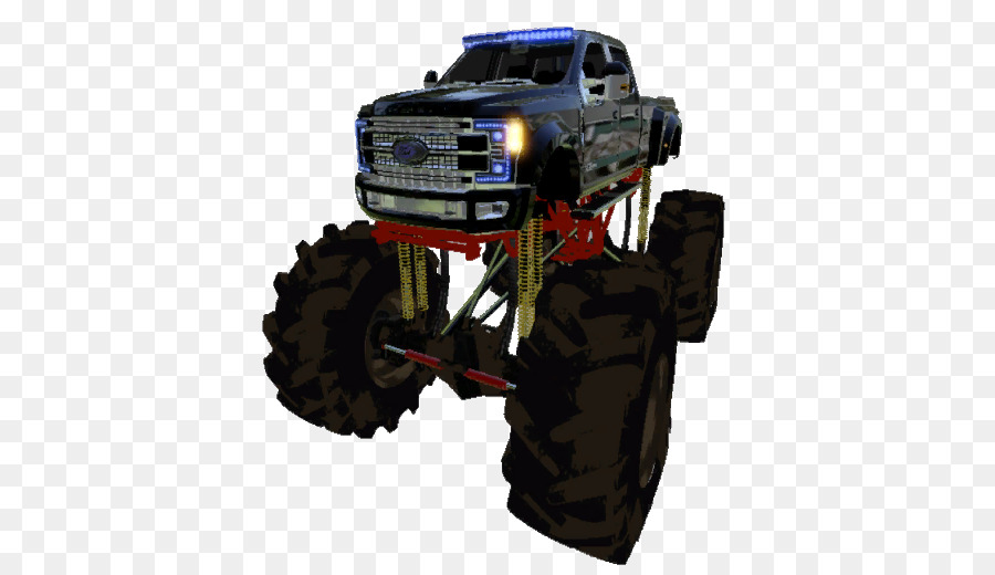 Landwirtschafts-Simulator 17 Reifen-Auto-Farming Simulator 15 Monster truck - Auto