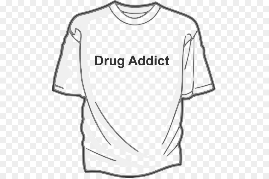 Gedruckt T-shirt-Transfer-Papier Clip-art - Drogenabhängige
