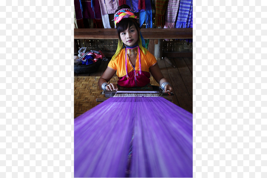 Birmania Abito Spalla Paesaggio Haute couture - Myanmar