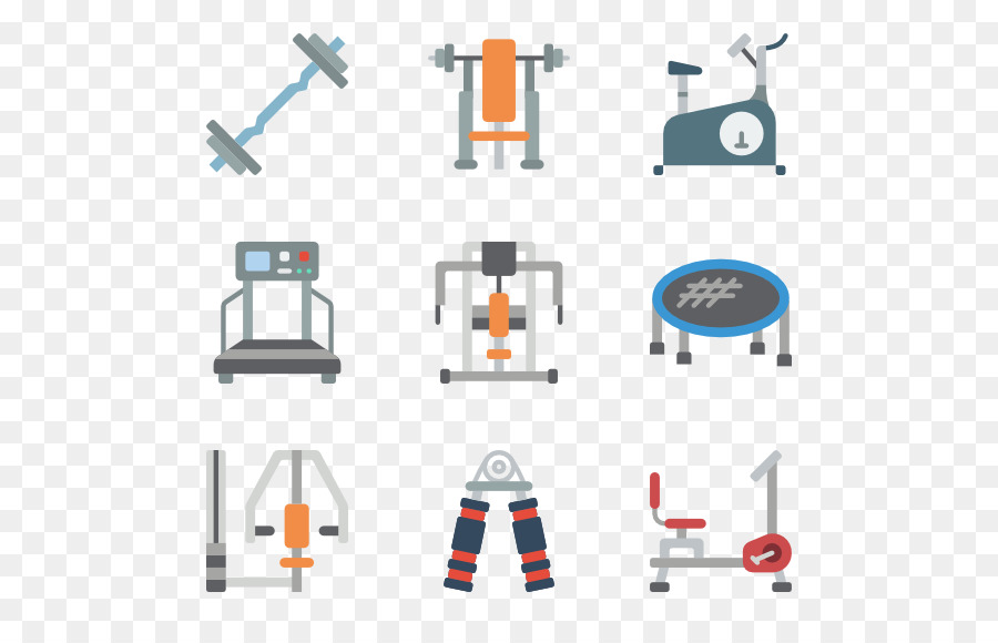 Fitnessgeräte Bodybuilding-Computer-Icons Encapsulated PostScript - Fitnessgeräte