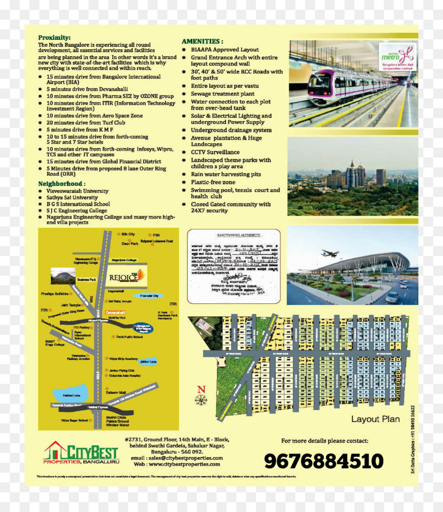 Devanahalli trame in bangalore Gated community zona Residenziale - altri
