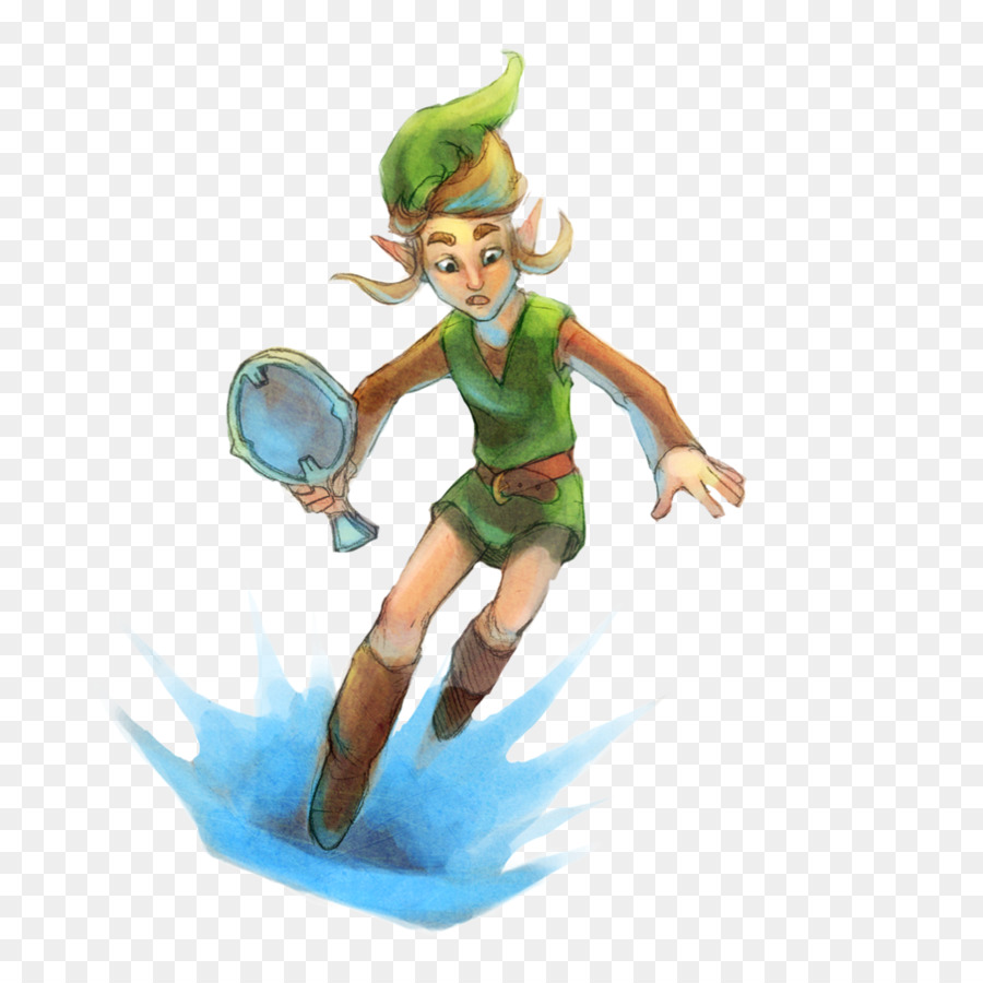 The Legend of Zelda: A Link to the Past Magic Mirror Fan-Kunst-Malerei - Malerei