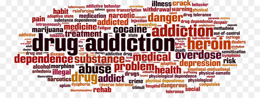 La dipendenza da sostanze, Dipendenza da Droga di abuso di Sostanze Parola - tossicodipendente