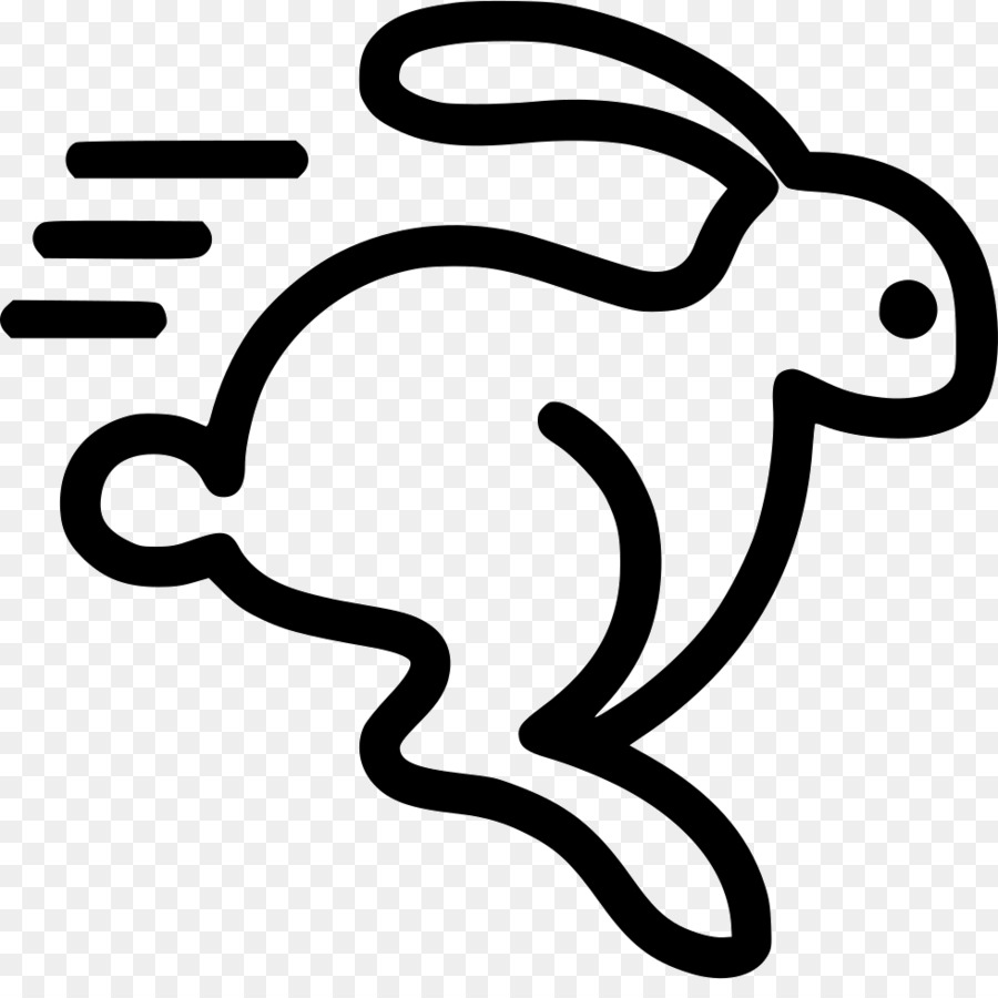 Icone Del Computer Coniglio Lepre Simbolo - coniglio