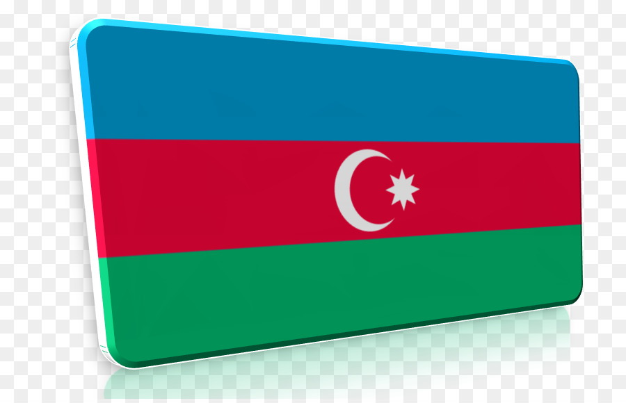 Flagge von Aserbaidschan Aserbaidschanische Flagge von der Türkei - Flagge