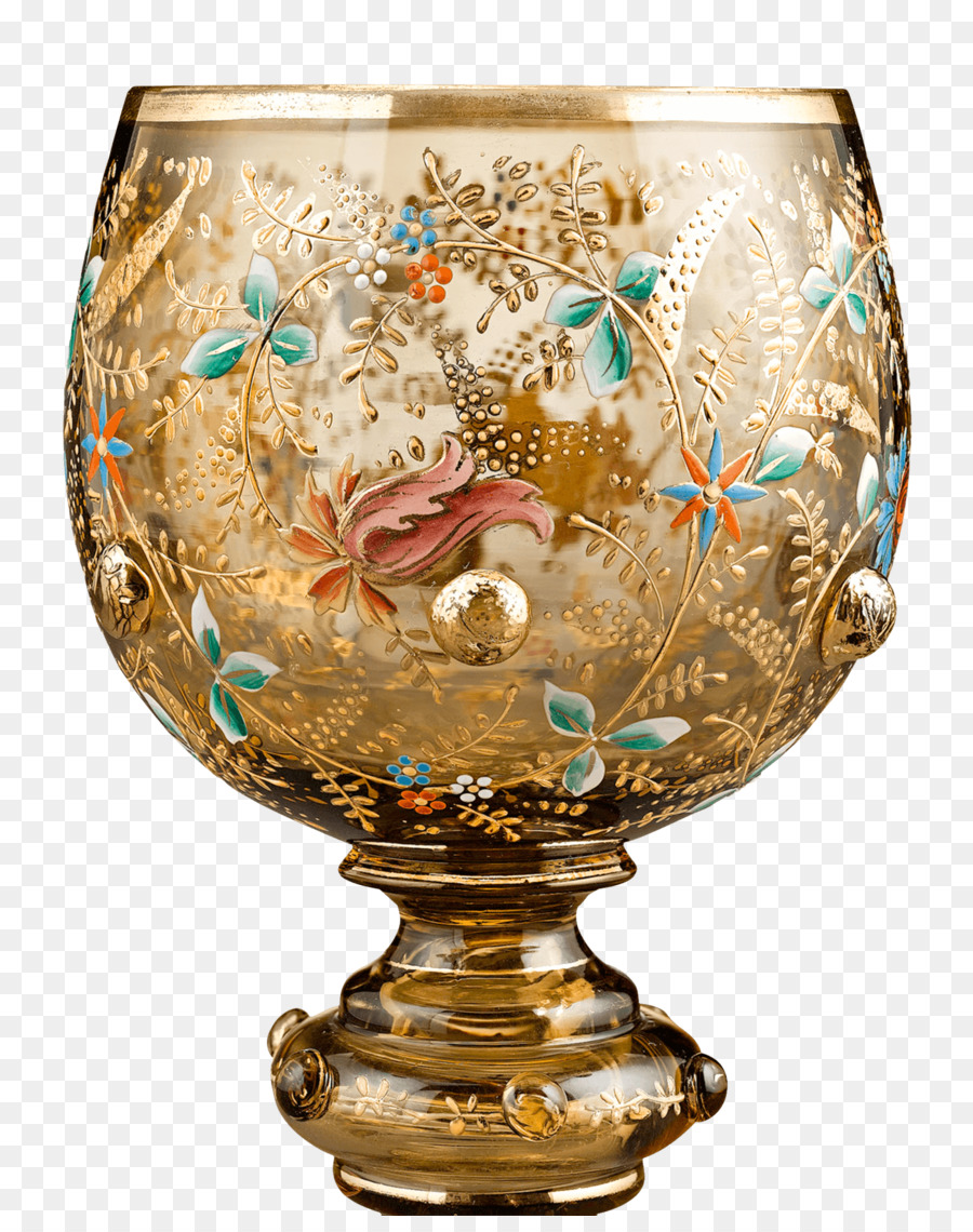 Becher Vase Glas-Porzellan-Kelch - Vase