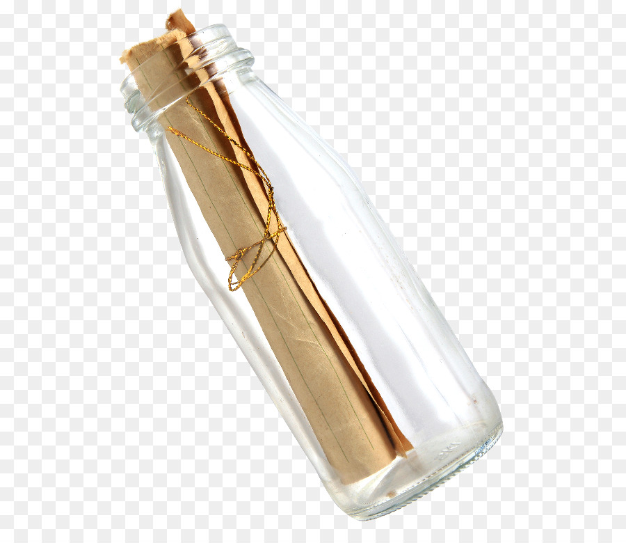 Nachricht in einer Flasche-Glas, Clip-art - Flasche