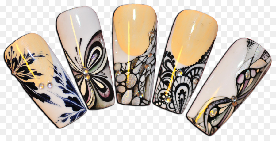 Smalto per unghie Farfalla Nail art Manicure - chiodo