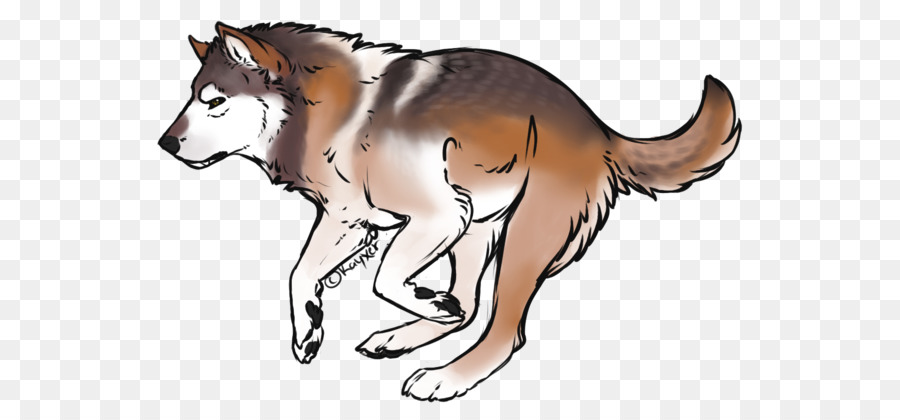 Siberian Husky Roter fox-Kunst-Katze-Hund-Rasse - Männlich weiblich shadow