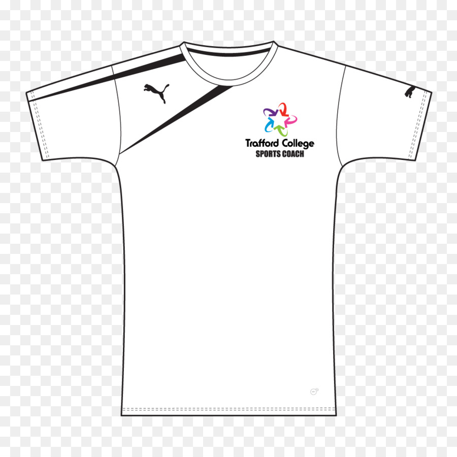 T-shirt Kragen Einheitlichen Logo Ärmel - T Shirt
