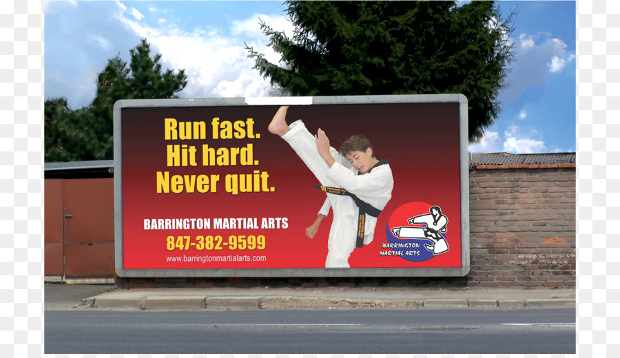 Billboard-Karate-Kampfkunst-Werbung Taekwondo - Billboard