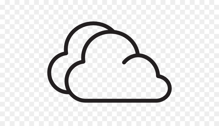 Icone del Computer Coperto Cloud Clip art - cielo nero
