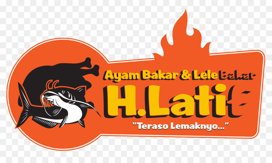 Logo Marke Schriftart - Gegrilltes Huhn