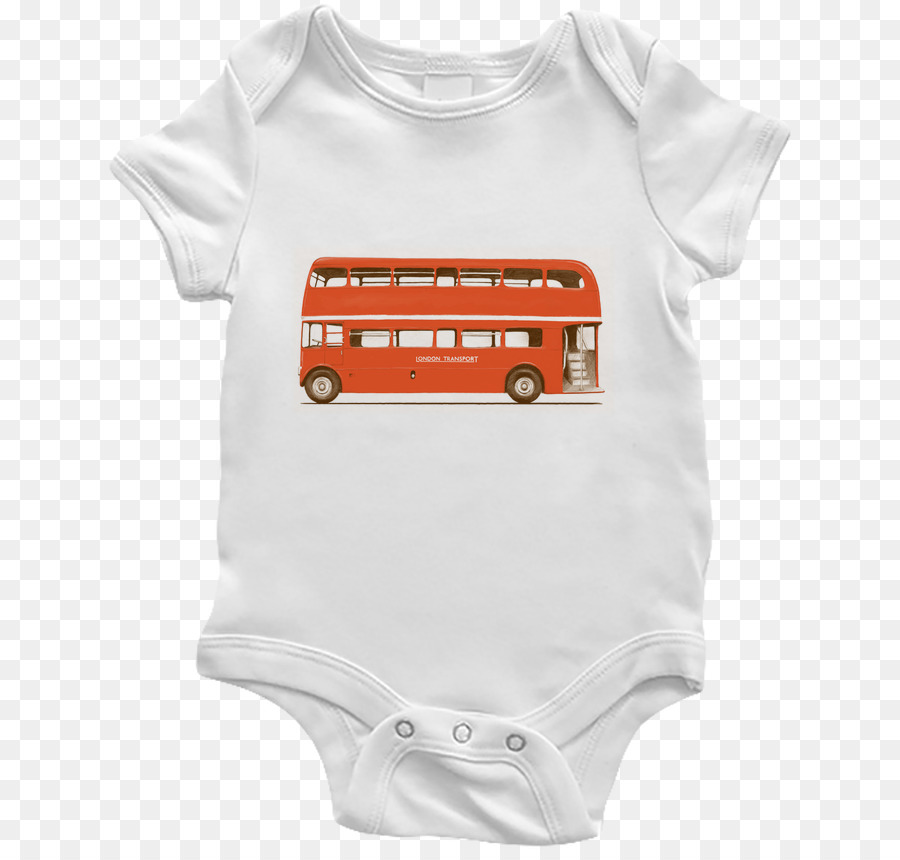 Baby & Kleinkind One Stücke T shirt Body Baby Ärmel - Londoner Bus