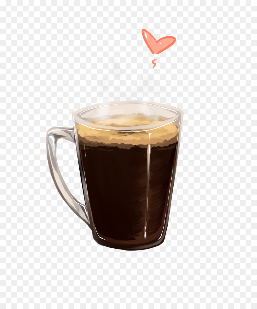 Liqueur coffee Ristretto Kaffee-mokka-Espresso-Instant coffee - Aquarell Kaffee