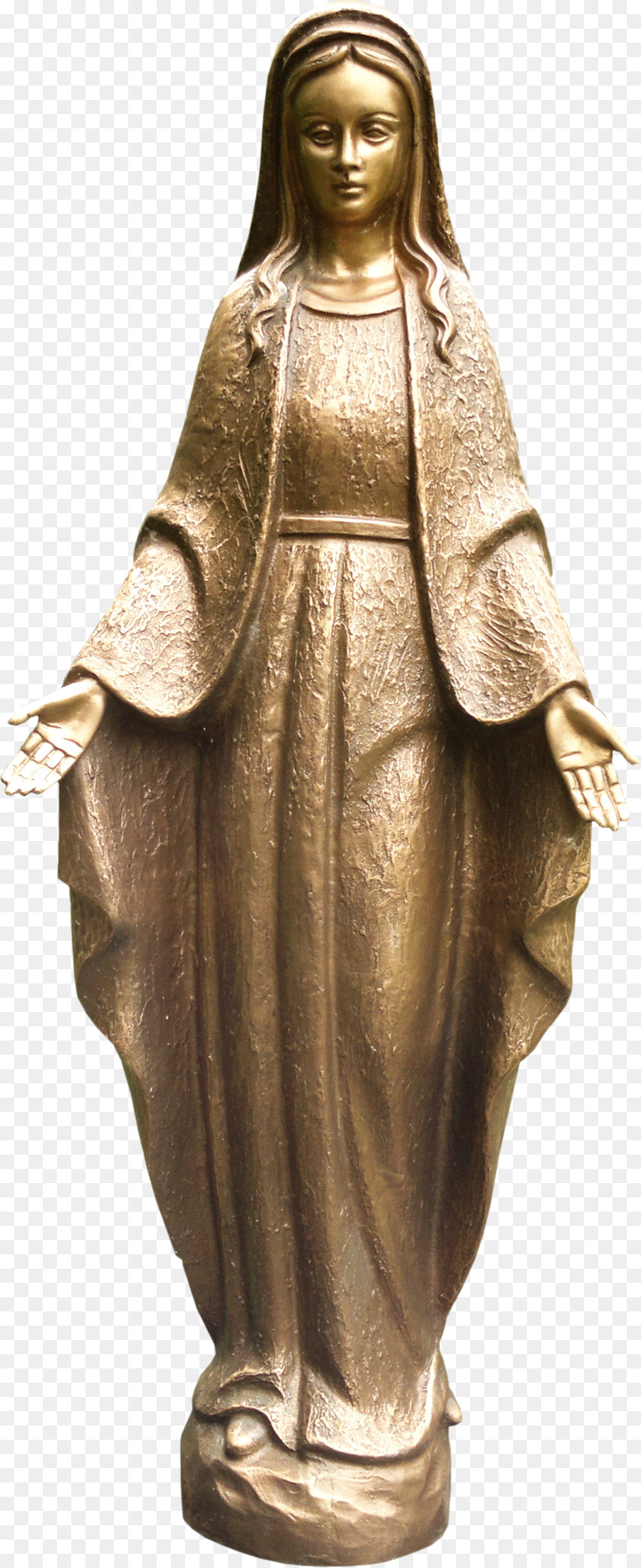 Statue Mittelalter Bronze-Skulptur der Klassischen Skulptur Figurine - statue, Ansicht von oben