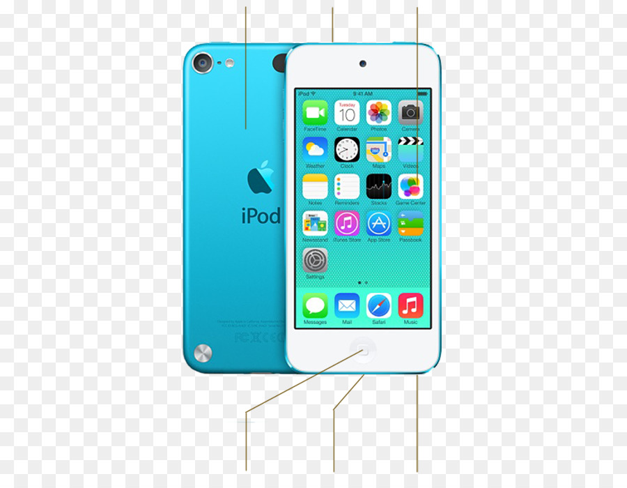 Apple iPod Touch (5a Generazione) iPod Touch (6a Generazione) Touchscreen - Mela