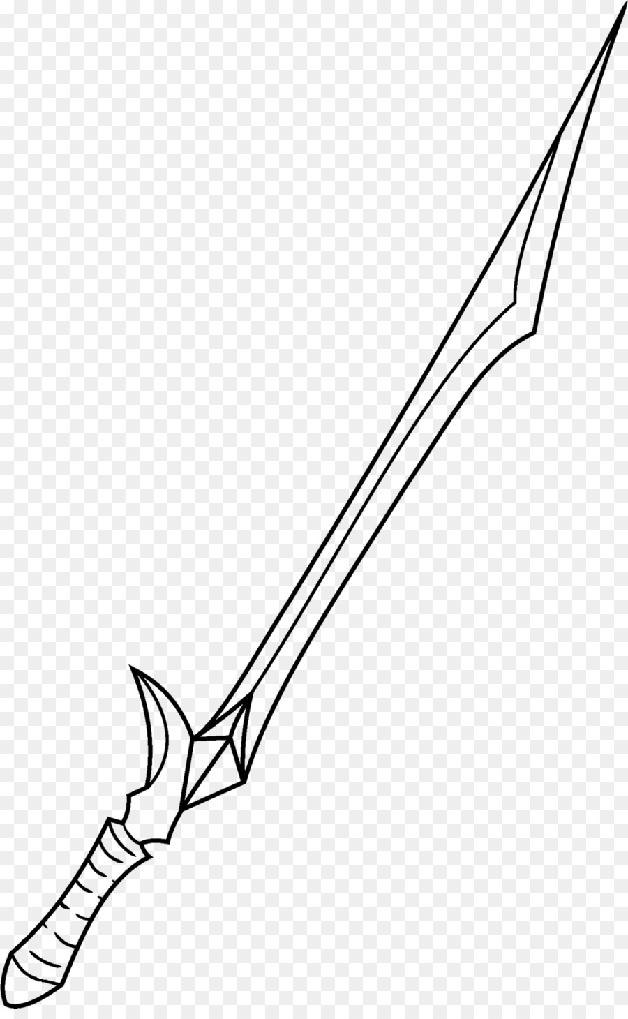 Sword Line Art