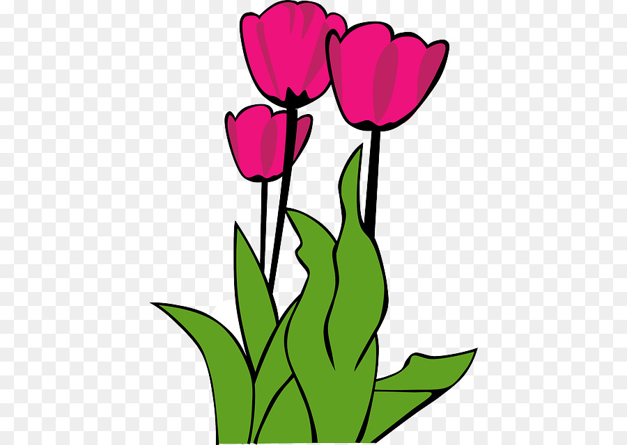 Tulip Clip nghệ thuật - bãi cảm