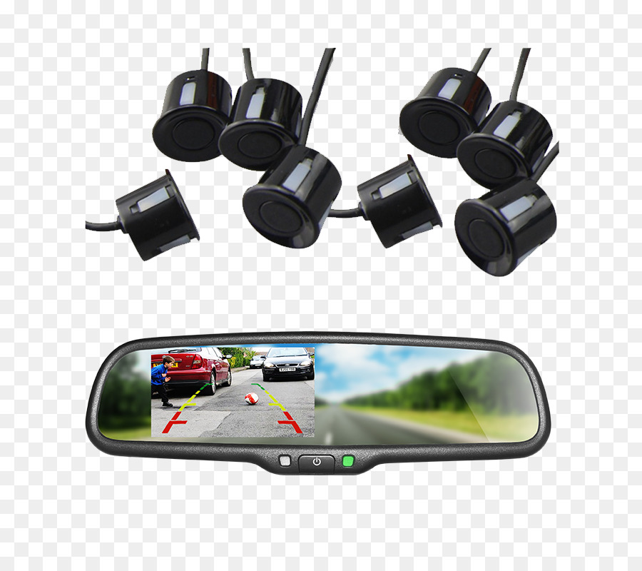 Auto-Parken-sensor-Computer-Monitore Rückspiegel - Parken sensor