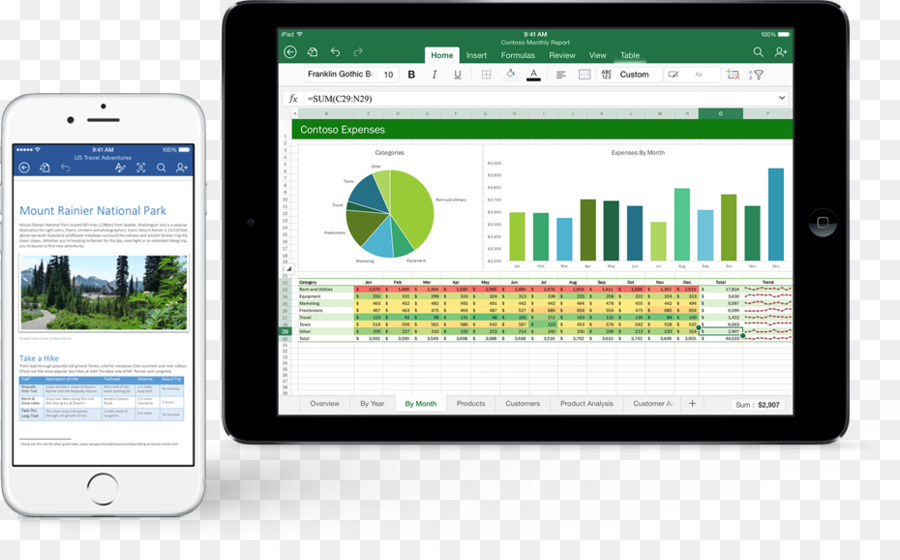 iPad Microsoft Office 365-Microsoft Office mobile-apps von Apple - Ipad