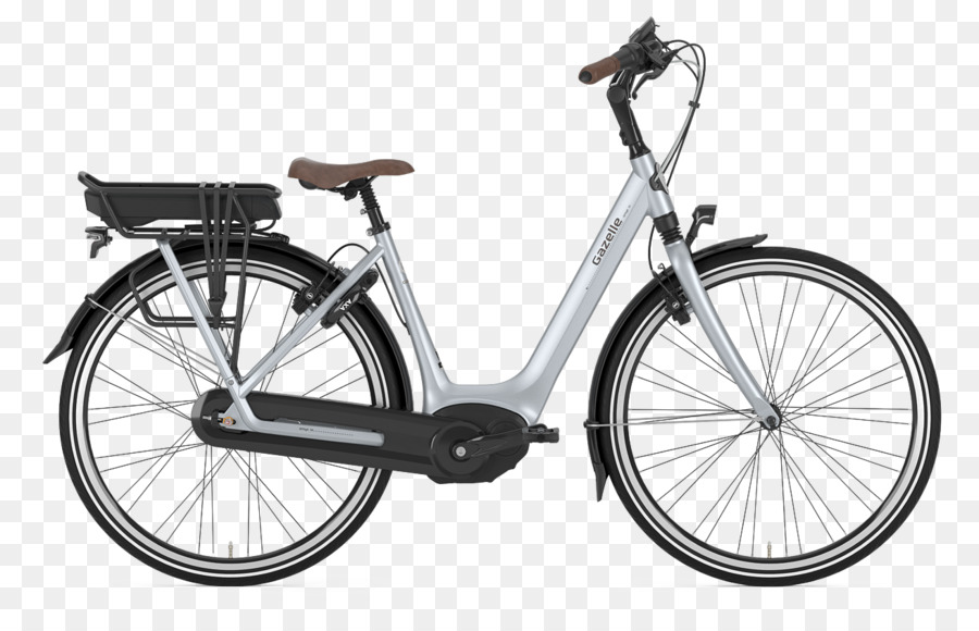 Bicicletta elettrica Gazzella Dieren Passaggio-attraverso il telaio - Bicicletta