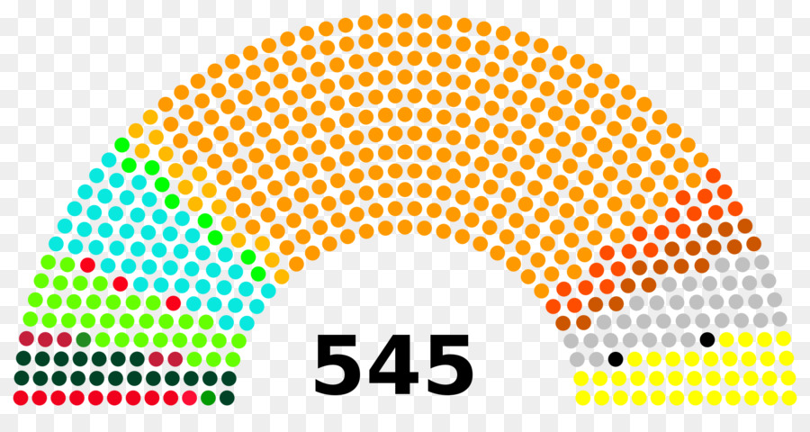 Indiano alle elezioni generali del 2014 Lok Sabha, il Parlamento dell'India - India