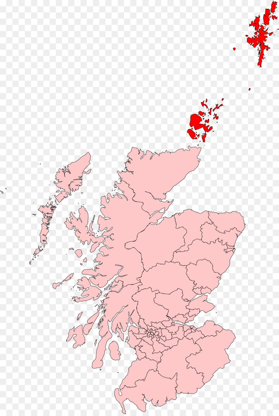 Die Orkney und Shetland Orkney und Shetland Inverclyde Äußeren Hebriden - andere