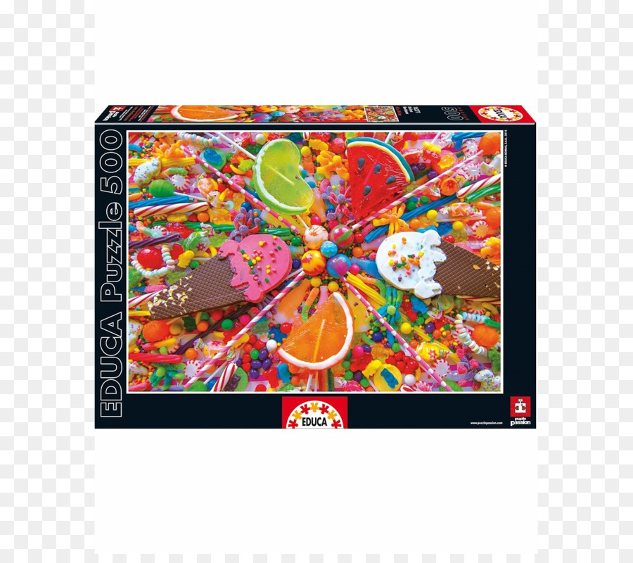 Puzzle Educa Borràs Candy World Puzzle Championship - Süßigkeiten
