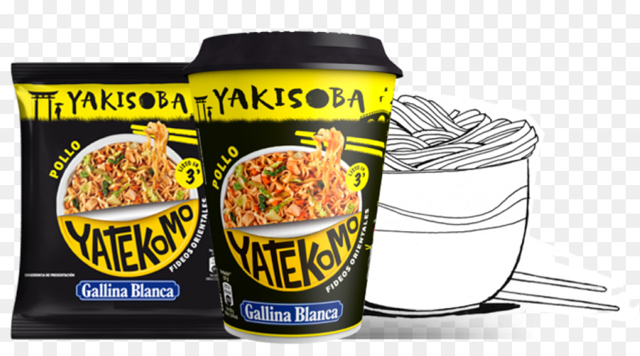 Yakisoba chinesische Nudeln Food Marke Gallina Blanca S. A. - Yakisoba