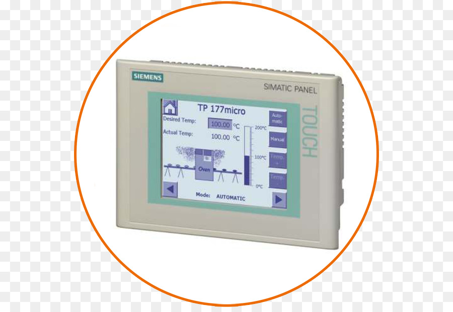 SIMATIC Siemens User interface, Programmable Logic Controller, Touchscreen - Simatic
