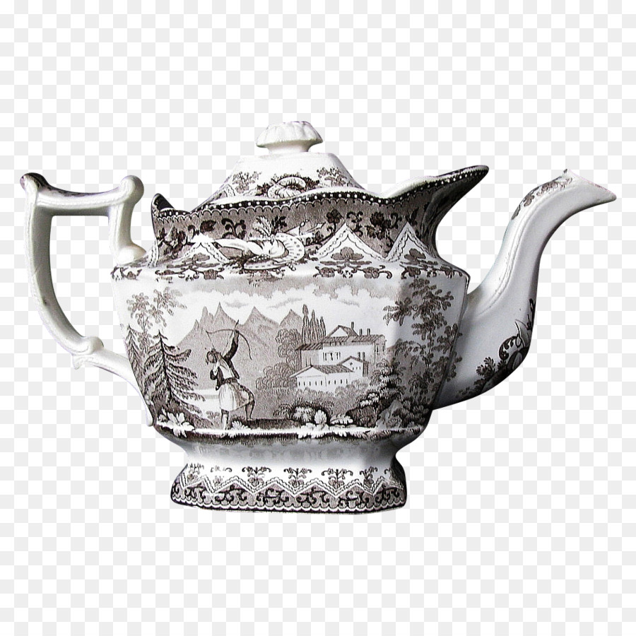 Teekanne Wasserkocher Porzellan-Teller Imari-ware - Wasserkocher